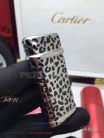 ARW 1:1 Perfect Replica 2019 New Style Cartier Classic Fusion Sliver lighter Cartier Black Spots Jet Lighter